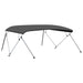 Parasolar barcă Bimini, 4 arcuri, antracit,243x(230-244) x137cm - WALTI WALTI