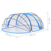 Cupolă pentru piscină, 530x410x205 cm, oval - WALTI WALTI