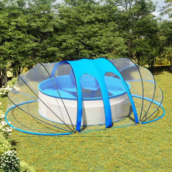 Cupolă pentru piscină, 620x410x205 cm, oval - WALTI WALTI