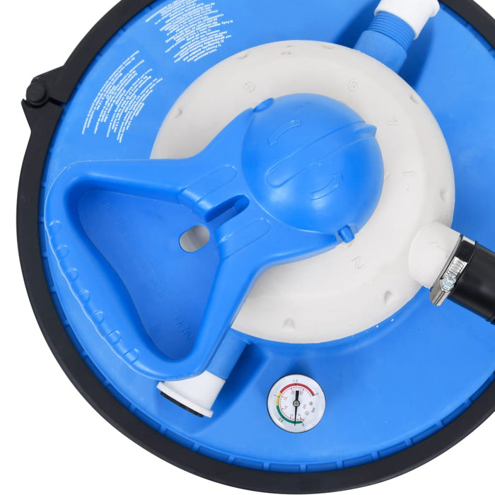 Pompă cu filtru nisip albastru/negru 385x620x432 mm 200 W 25 L - WALTI WALTI
