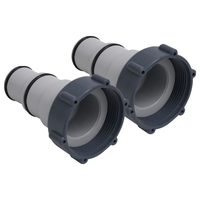 Adaptor furtun pentru piscină, 2 buc., plastic - WALTI WALTI