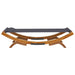Pat de exterior, antracit, 100x188,5x44 cm, lemn masiv curbat - WALTI WALTI