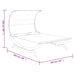 Pat de exterior cu baldachin antracit 165x203x126 cm lemn masiv - WALTI WALTI