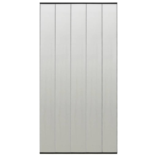 Paravan antiinsecte cu perdea plasă neagră 100x220 cm poliester - WALTI WALTI