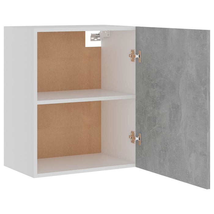 Dulapuri suspendate “Lyon”, 2 buc., gri beton, 50x31x60 cm, PAL WALTI