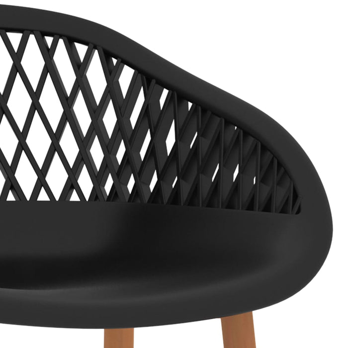 Set mobilier de bar, 7 piese, negru - WALTI WALTI
