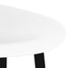 Set mobilier de bar, 7 piese, negru și alb - WALTI WALTI