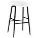 Set mobilier de bar, 7 piese, negru și alb - WALTI WALTI