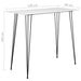 Set mobilier de bar, 7 piese, alb - WALTI WALTI
