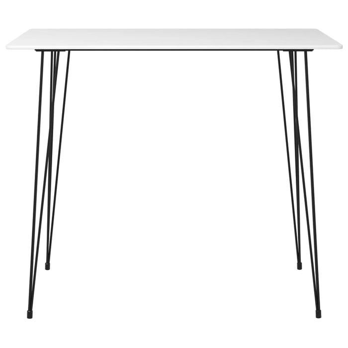 Set mobilier de bar, 7 piese, alb - WALTI WALTI