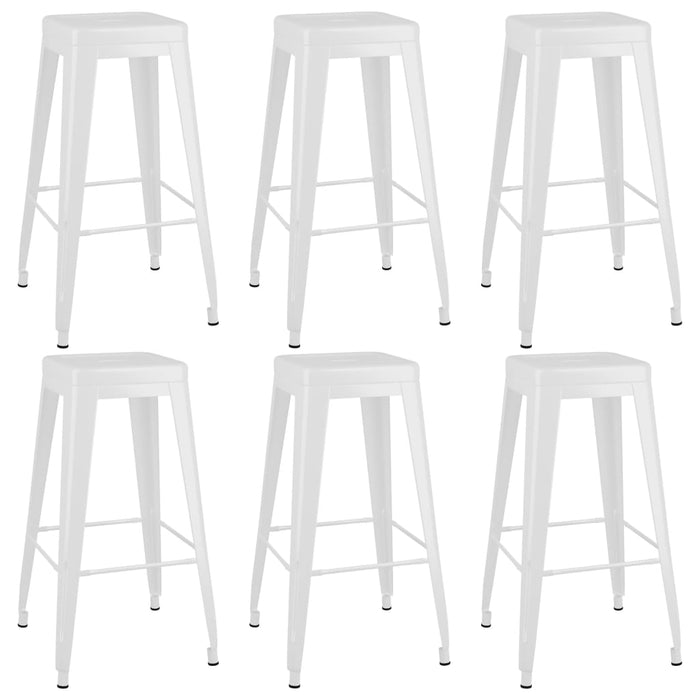 Set mobilier de bar, 7 piese, alb - WALTI WALTI