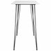 Set mobilier de bar, 7 piese, alb și negru - WALTI WALTI