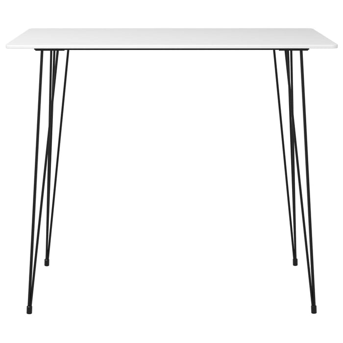 Set mobilier de bar, 7 piese, alb - WALTI WALTI