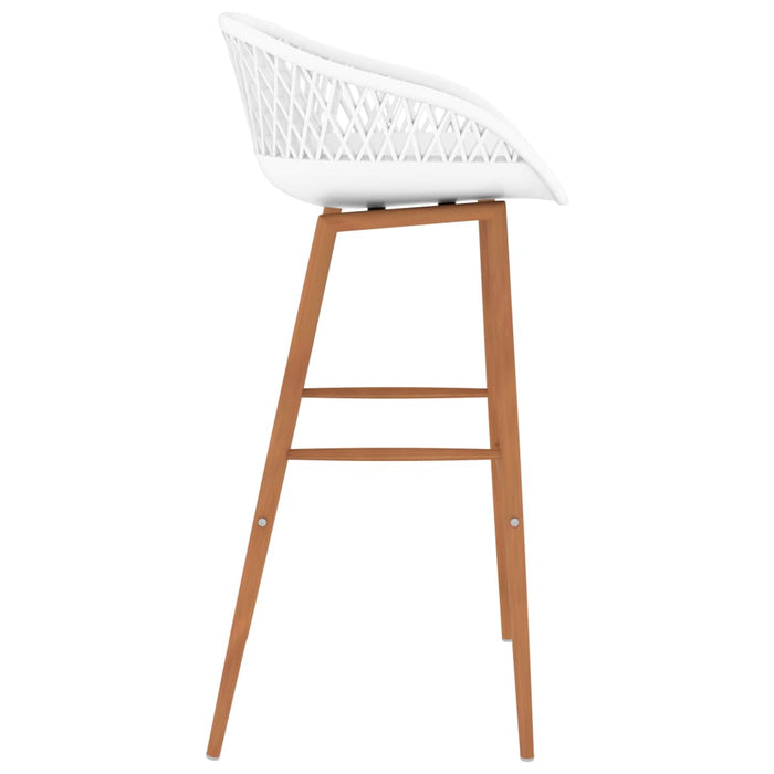 Set mobilier de bar, 7 piese, alb - WALTI WALTI