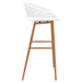 Set mobilier de bar, 7 piese, alb - WALTI WALTI