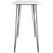 Set mobilier de bar, 7 piese, alb și gri - WALTI WALTI