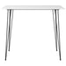 Set mobilier de bar, 7 piese, alb și gri - WALTI WALTI