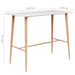 Set mobilier de bar, 5 piese, alb și gri - WALTI WALTI