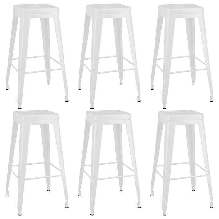 Set mobilier de bar, 7 piese, alb - WALTI WALTI