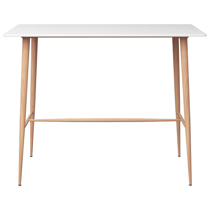 Set mobilier de bar, 7 piese, alb - WALTI WALTI