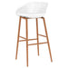 Set mobilier de bar, 7 piese, alb - WALTI WALTI