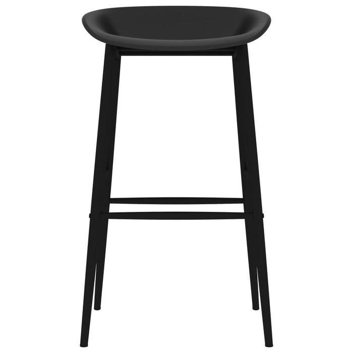 Set mobilier de bar, 7 piese, alb și negru - WALTI WALTI