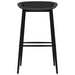Set mobilier de bar, 7 piese, alb și negru - WALTI WALTI