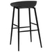 Set mobilier de bar, 7 piese, alb și negru - WALTI WALTI