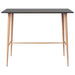 Set mobilier de bar, 7 piese, negru și gri - WALTI WALTI