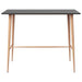 Set mobilier de bar, 7 piese, negru și gri - WALTI WALTI