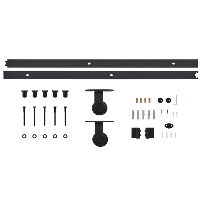 Ușă glisantă cu set feronerie, 80 x 210 cm, lemn masiv de pin - WALTI WALTI