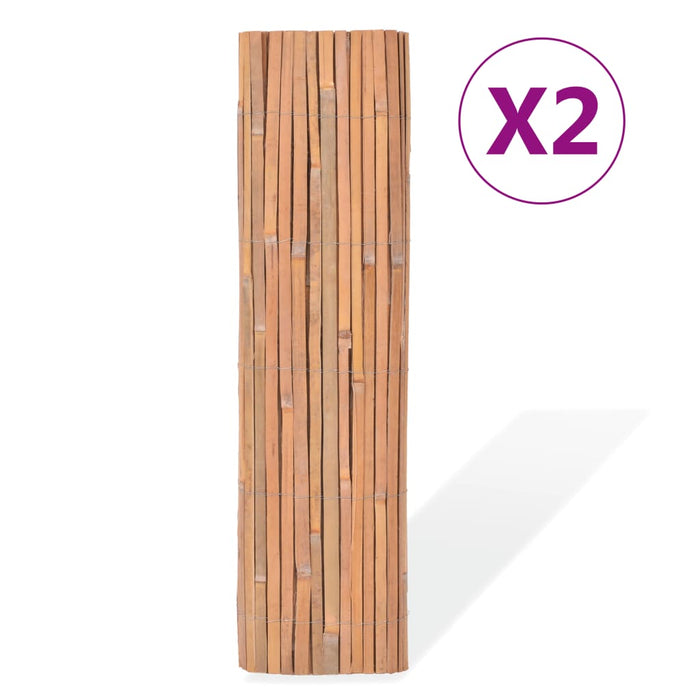 Garduri de bambus, 2 buc., 100 x 400 cm - WALTI WALTI