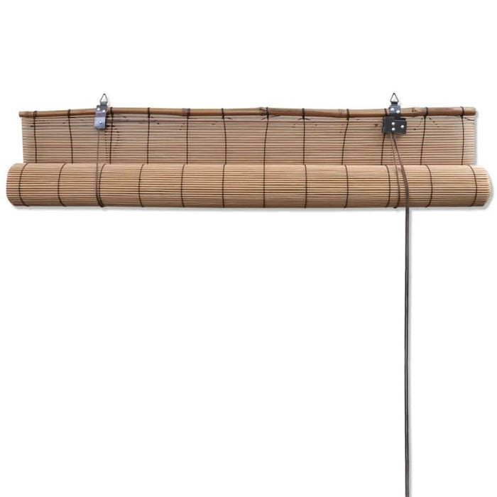 Jaluzele din bambus tip rulou, 2 buc., maro, 100 x 160 cm - WALTI WALTI