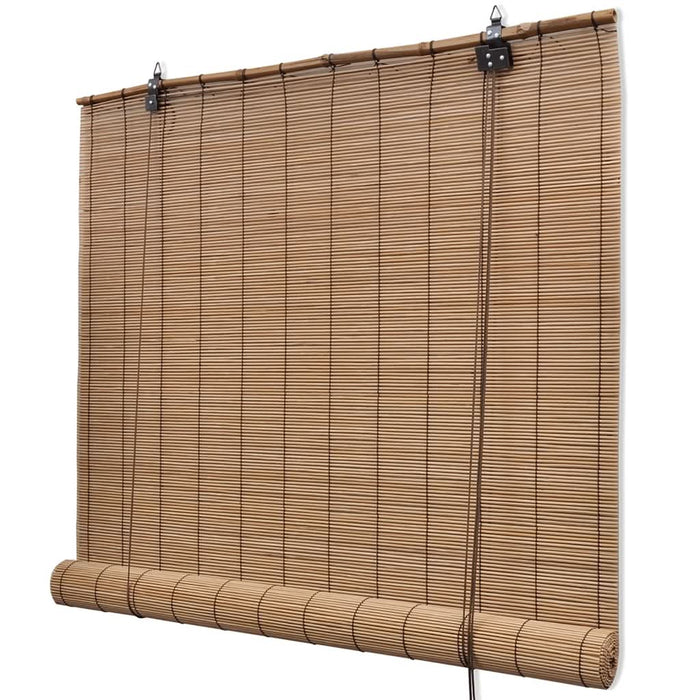 Jaluzele din bambus tip rulou, 2 buc., maro, 150 x 220 cm - WALTI WALTI