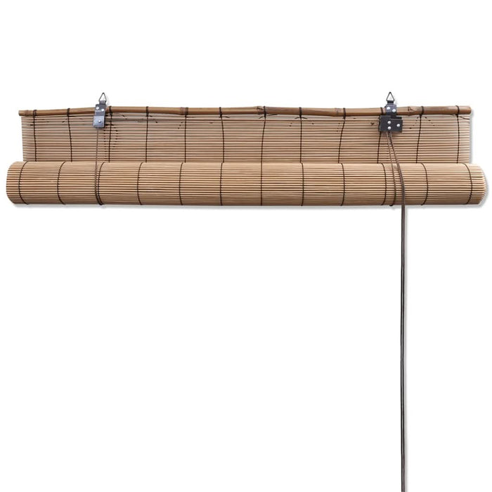 Jaluzele din bambus tip rulou, 2 buc., maro, 150 x 220 cm - WALTI WALTI