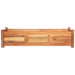 Straturi înălțate de grădină, 2 buc, 100x30x25 cm, lemn acacia - WALTI WALTI