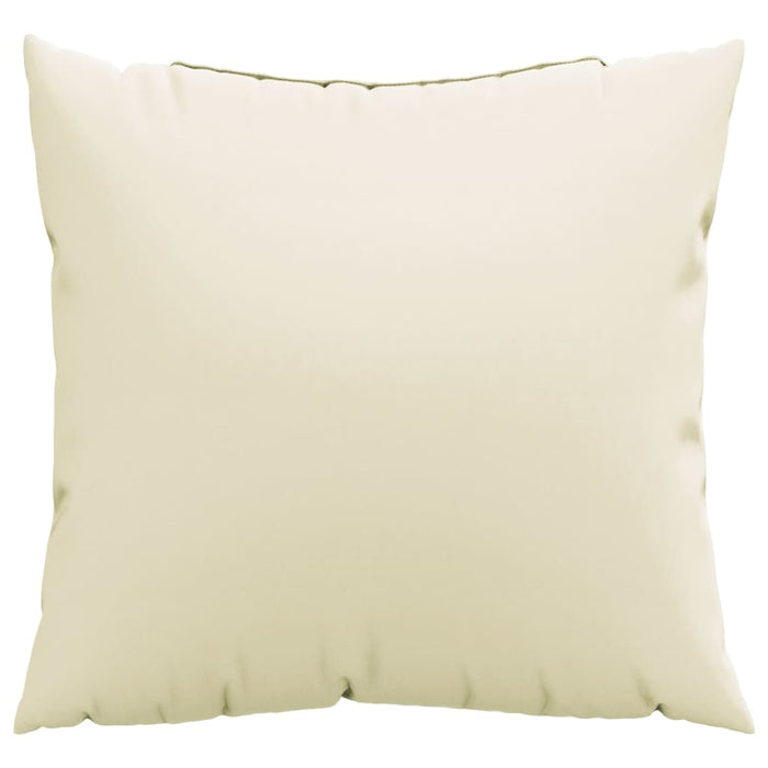 Perne decorative, 4 buc., crem, 50x50 cm, material textil WALTI