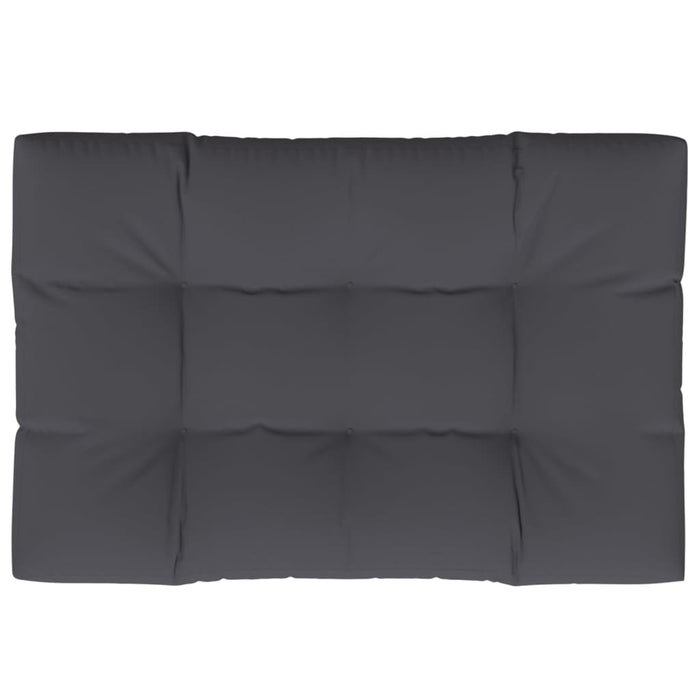 Pernă pentru paleți, antracit, 120x80x12 cm, textil WALTI