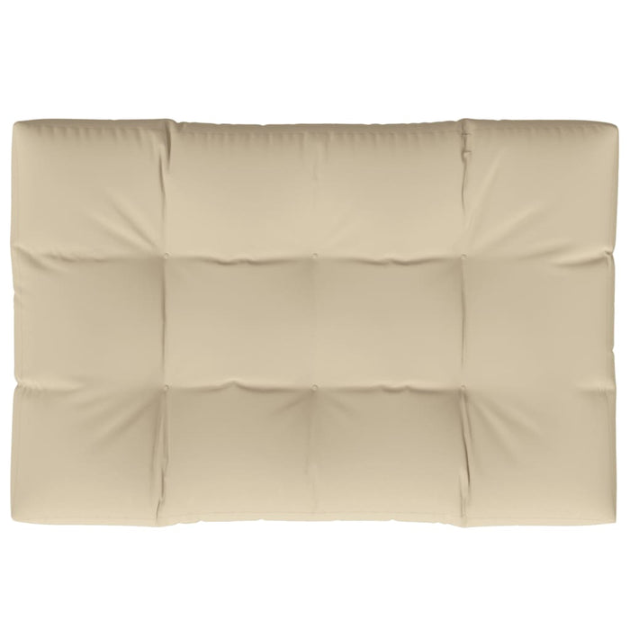 Pernă pentru paleți, bej, 120x80x12 cm, material textil - WALTI WALTI