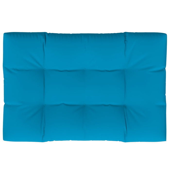 Pernă pentru paleți, albastru, 120x80x12 cm, material textil WALTI