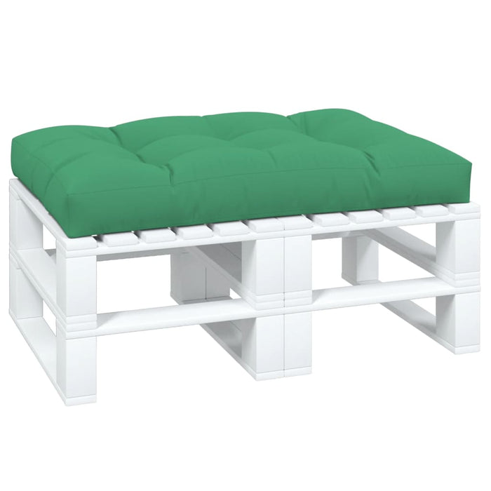 Pernă pentru paleți, verde, 120x80x12 cm, textil - WALTI WALTI