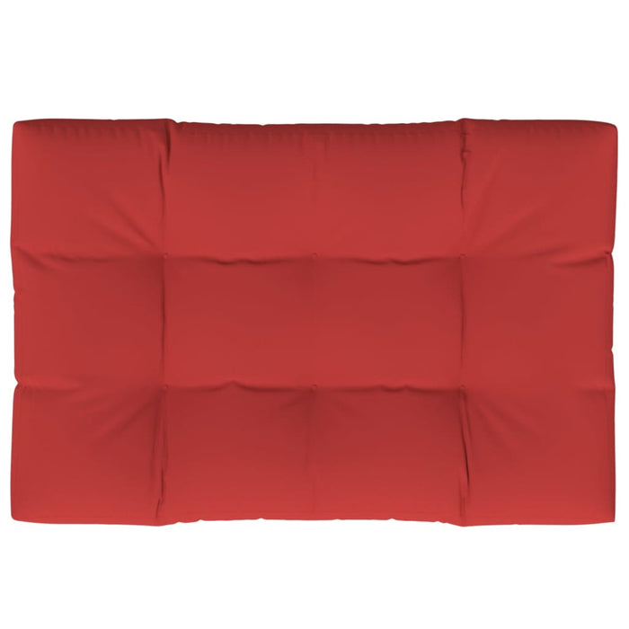 Pernă pentru paleți, roșu, 120x80x12 cm, material textil WALTI