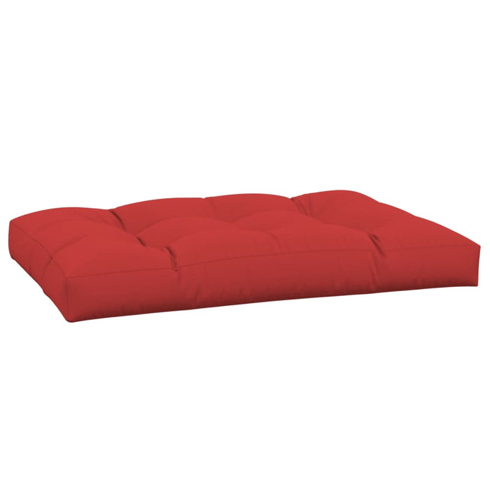 Pernă pentru paleți, roșu, 120x80x12 cm, material textil WALTI