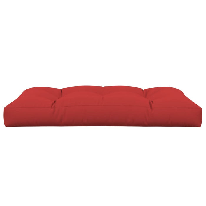 Pernă pentru paleți, roșu, 120x80x12 cm, material textil WALTI