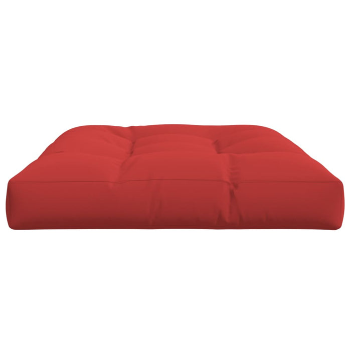 Pernă pentru paleți, roșu, 120x80x12 cm, material textil WALTI