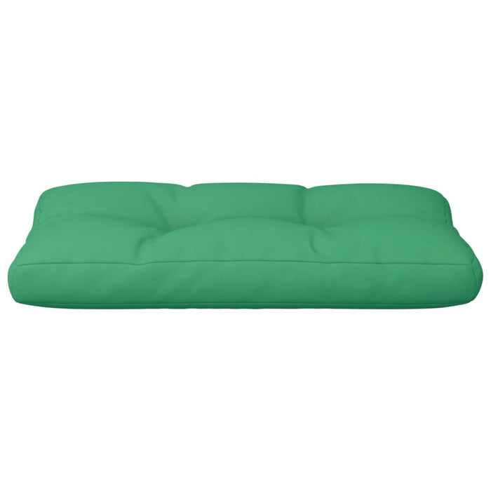 Pernă de paleți, verde, 80x40x12 cm, material textil WALTI