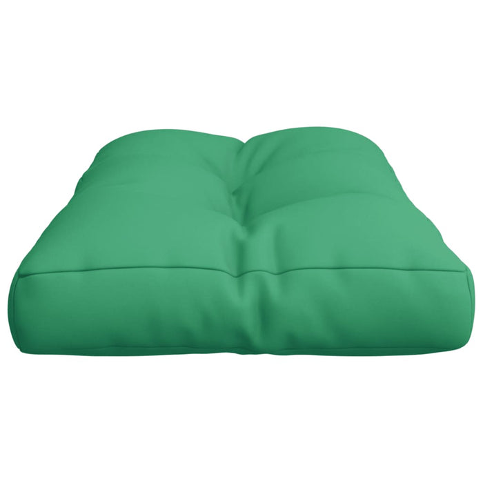 Pernă de paleți, verde, 80x40x12 cm, material textil WALTI