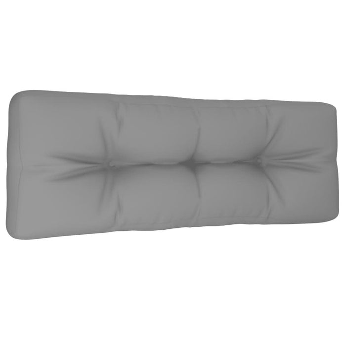 Pernă de paleți, gri, 120x40x12 cm, material textil WALTI