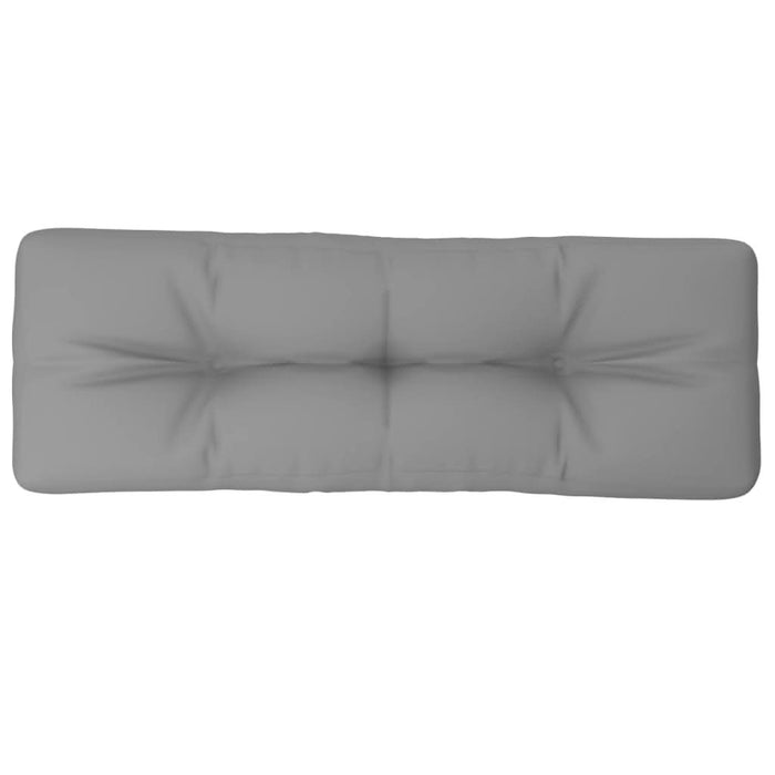 Pernă de paleți, gri, 120x40x12 cm, material textil WALTI