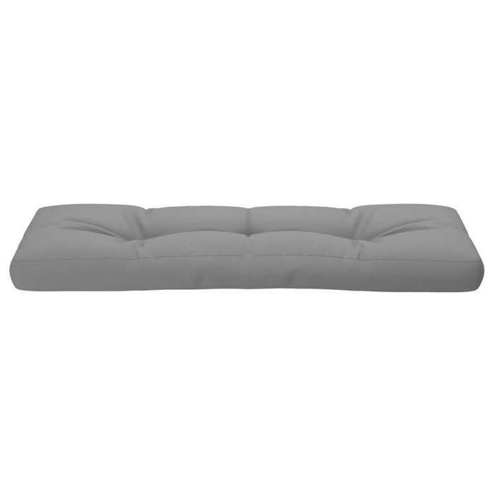Pernă de paleți, gri, 120x40x12 cm, material textil WALTI
